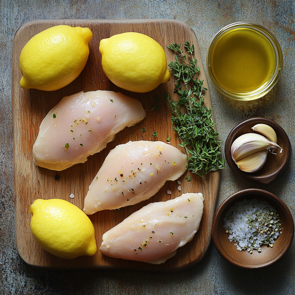 lemon herb chicken ingredients