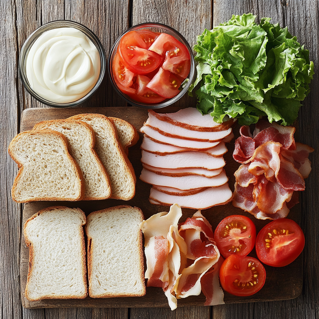 Turkey Club Sandwich