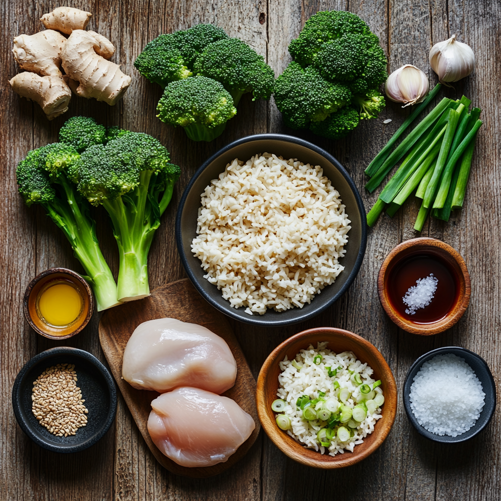 Broccoli & Chicken Rice Bowl