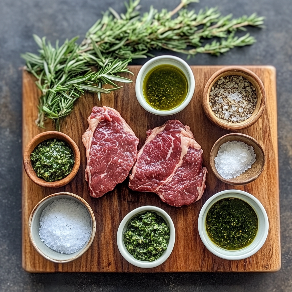 Air Fryer Steak Bites ingredients