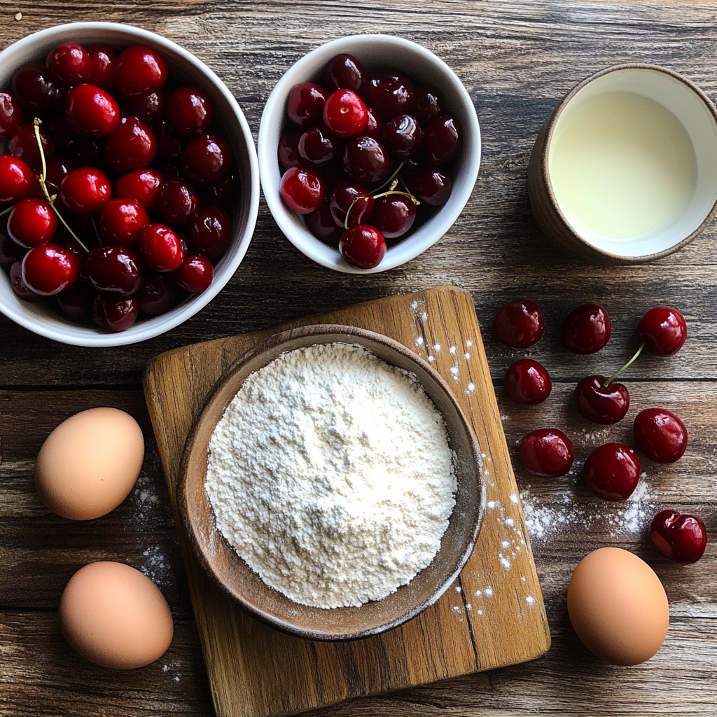 Cherry Bread ingredients