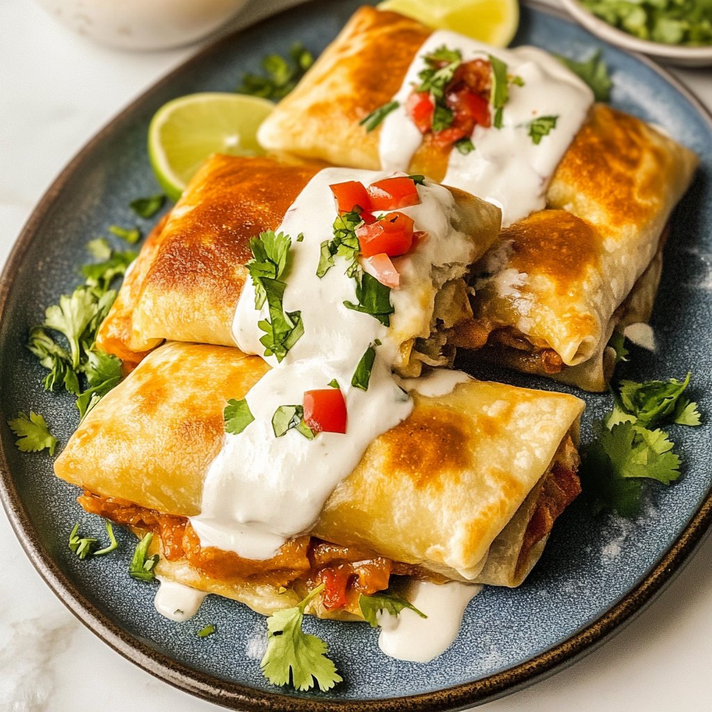 Chicken Chimichangas