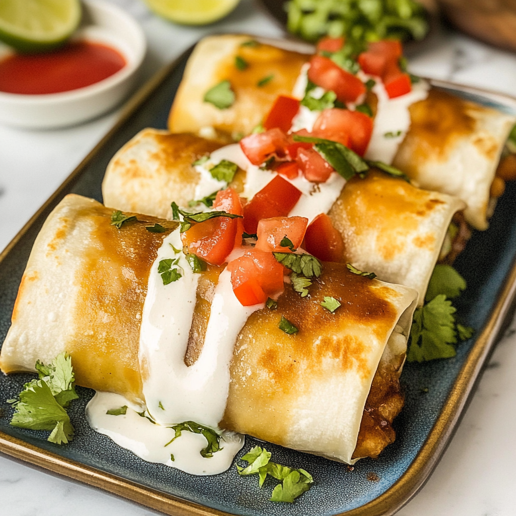 Chicken Chimichangas
