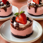 Chocolate-Covered Strawberry Mousse