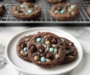Chocolate Mint Chip Cookies