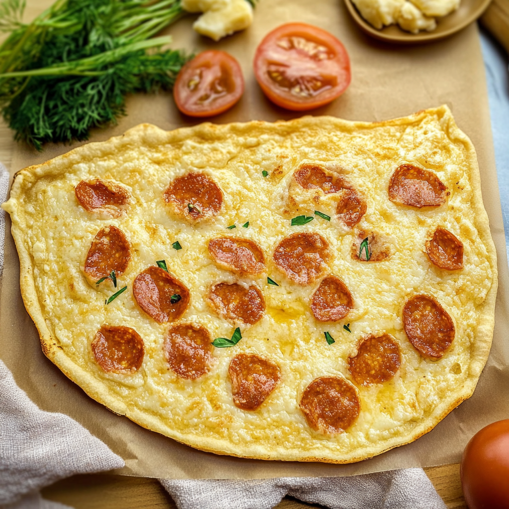Cottage Cheese Flatbread