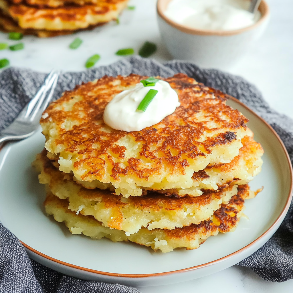 Crispy Easy Potato Pancakes