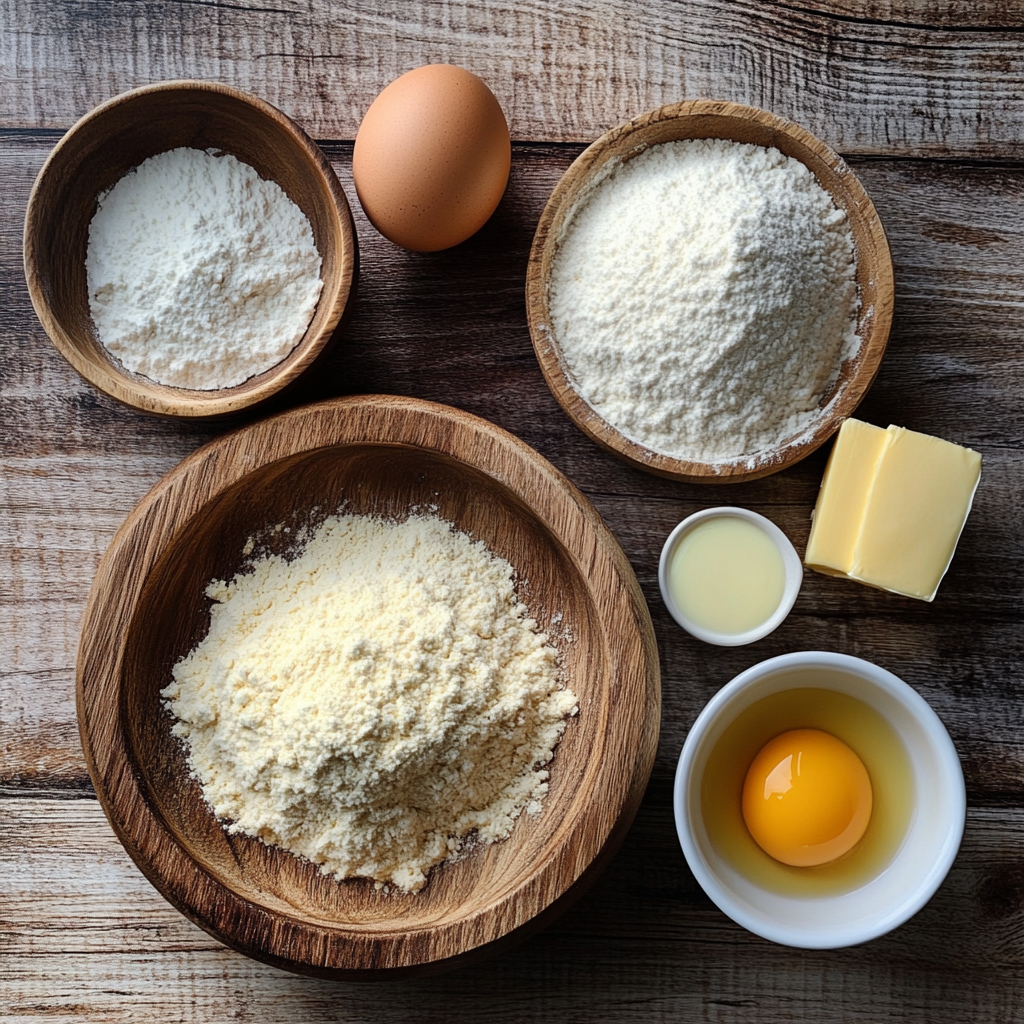 Fluffy Pancakes ingredients