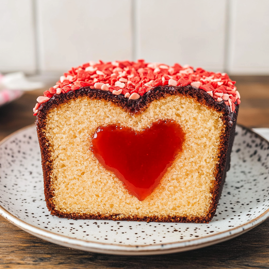 Hidden Heart Cake