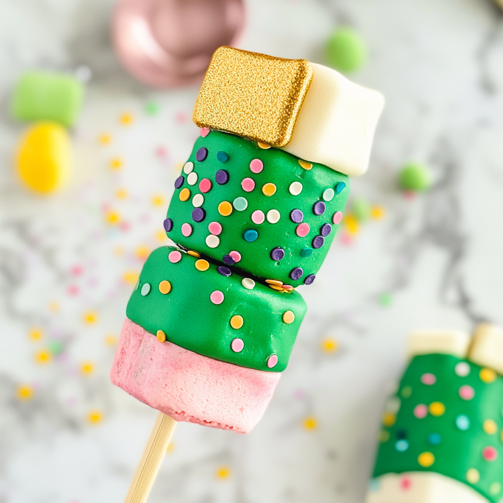 St. Patrick’s Day Marshmallow Pops