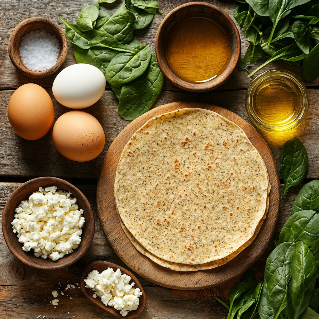 Starbucks Spinach Feta Wrap ingredients