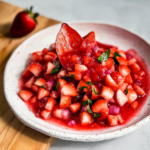 Valentine Fresh Strawberry Salsa