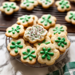 Vanilla Bean St. Patrick’s Day Cookies