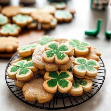 Vanilla Bean St. Patrick’s Day Cookies
