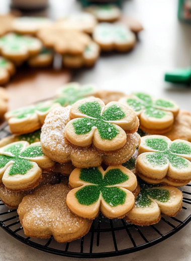 Vanilla Bean St. Patrick’s Day Cookies