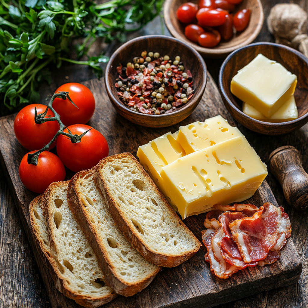 air fryer grilled cheese ingredients