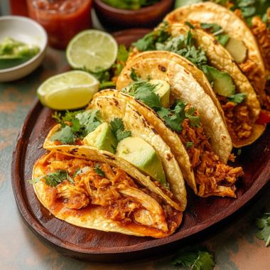 baked chicken tacos