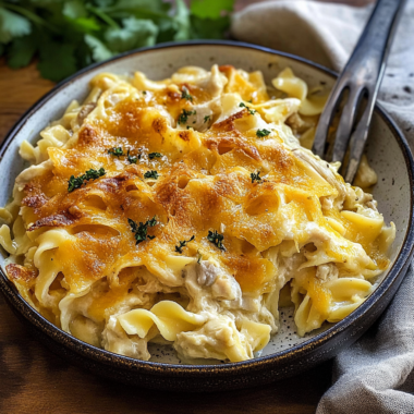 chicken and noodle casserole