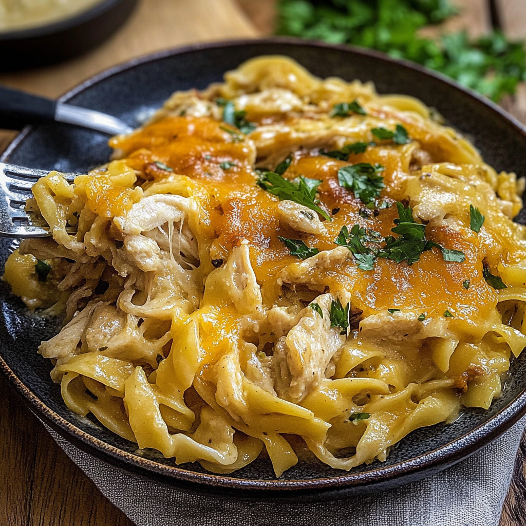 chicken and noodle casserole