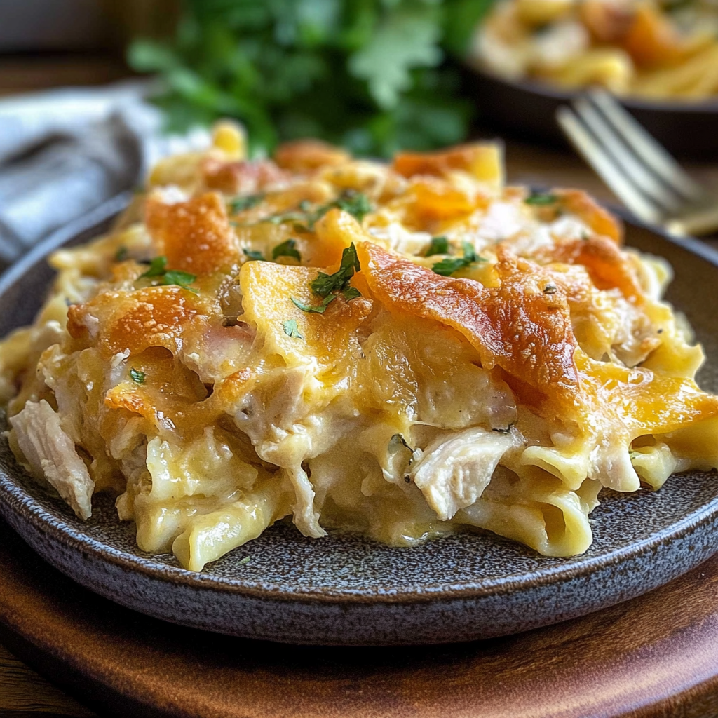 chicken and noodle casserole