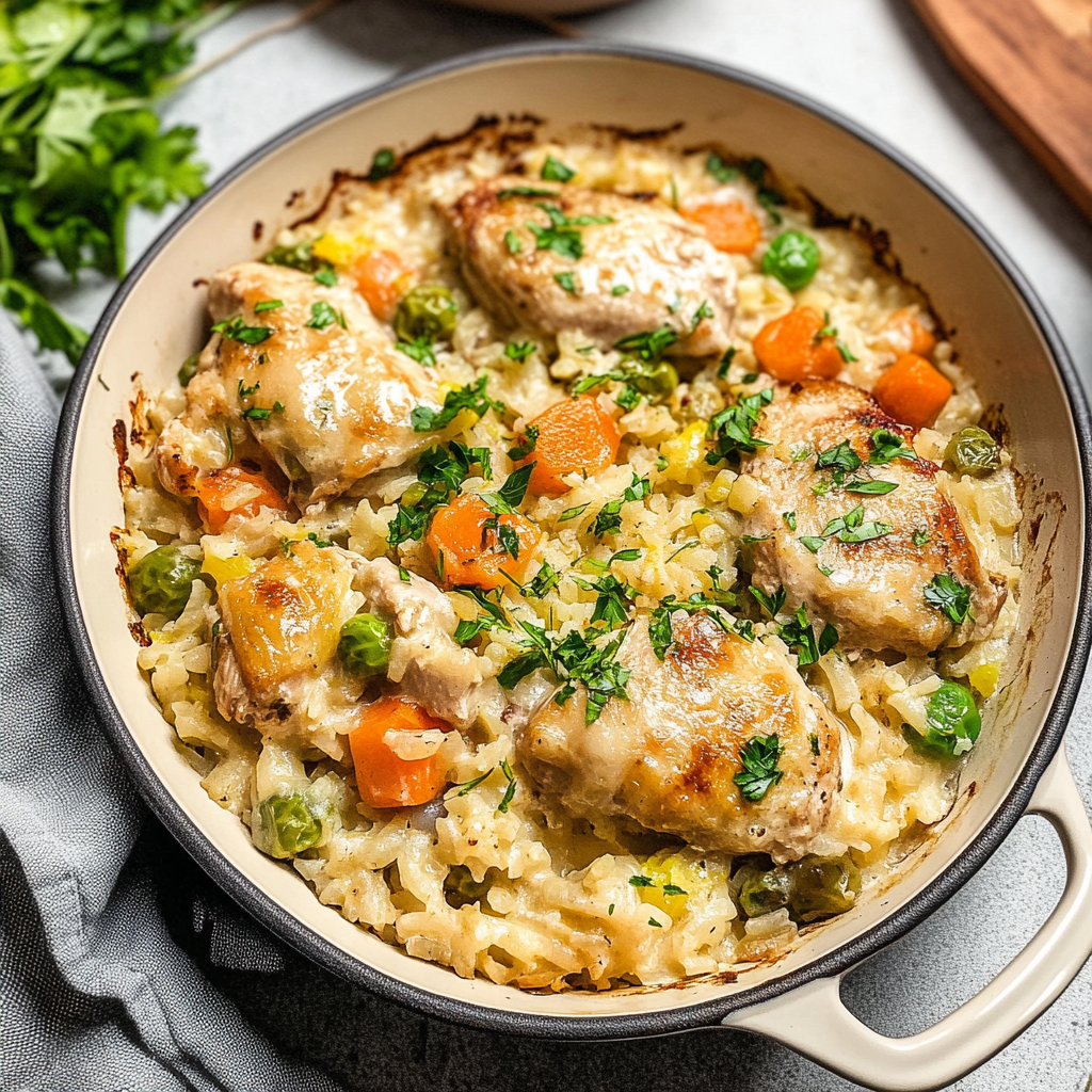 chicken and rice casserole