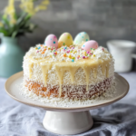 Coconut Easter Cake