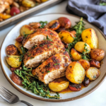 sheet pan chicken and veggies