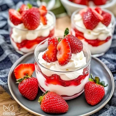 Strawberries and Whipped Cream