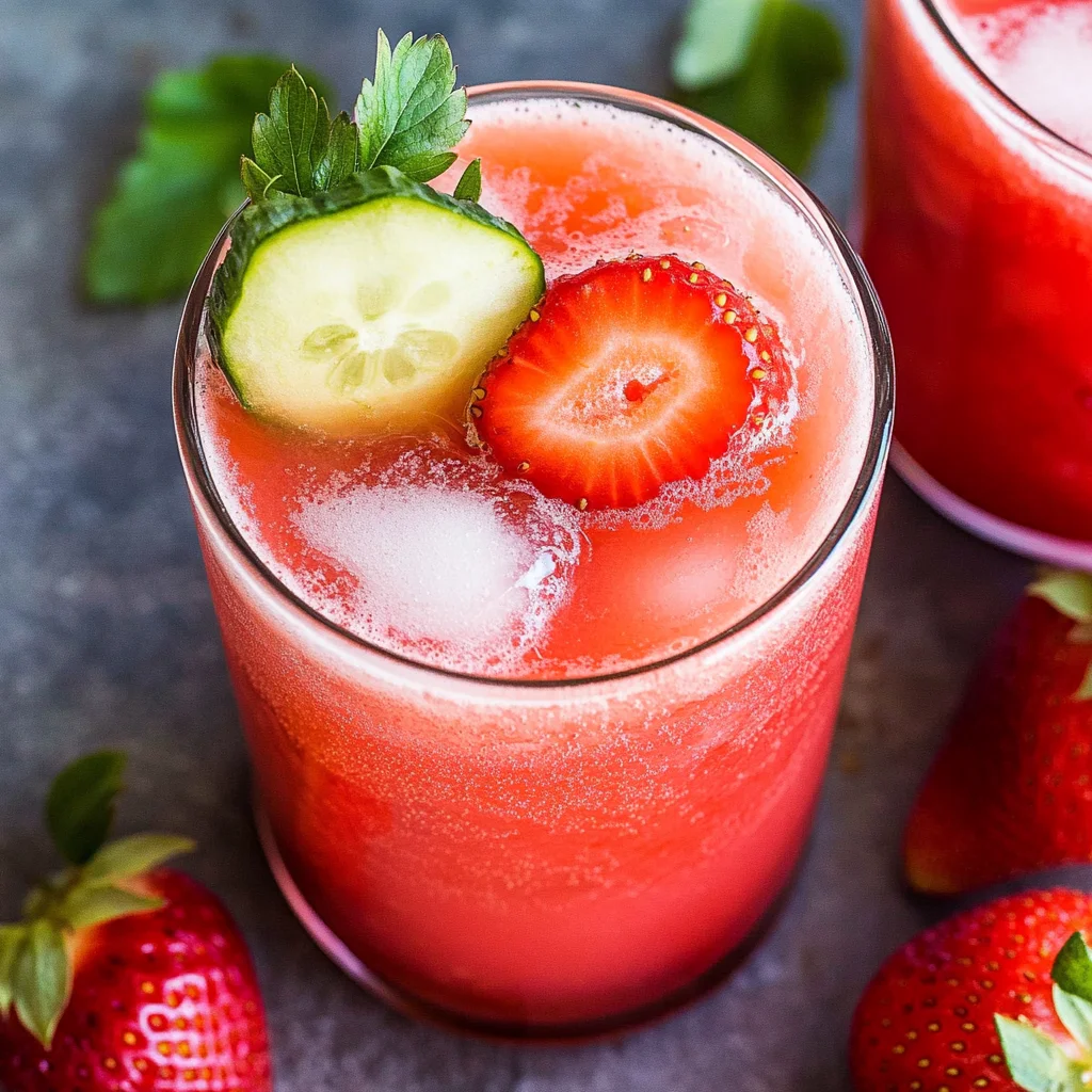 Strawberry Agua Fresca