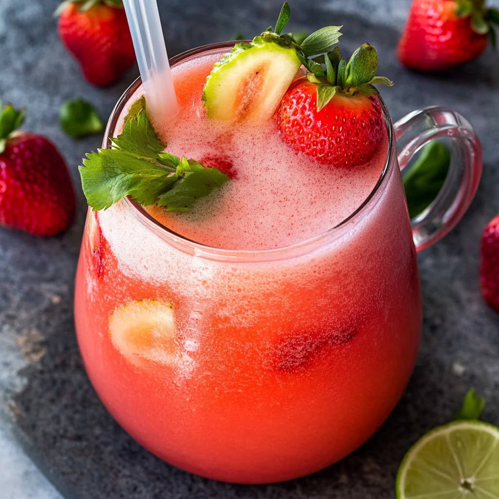 Strawberry Agua Fresca