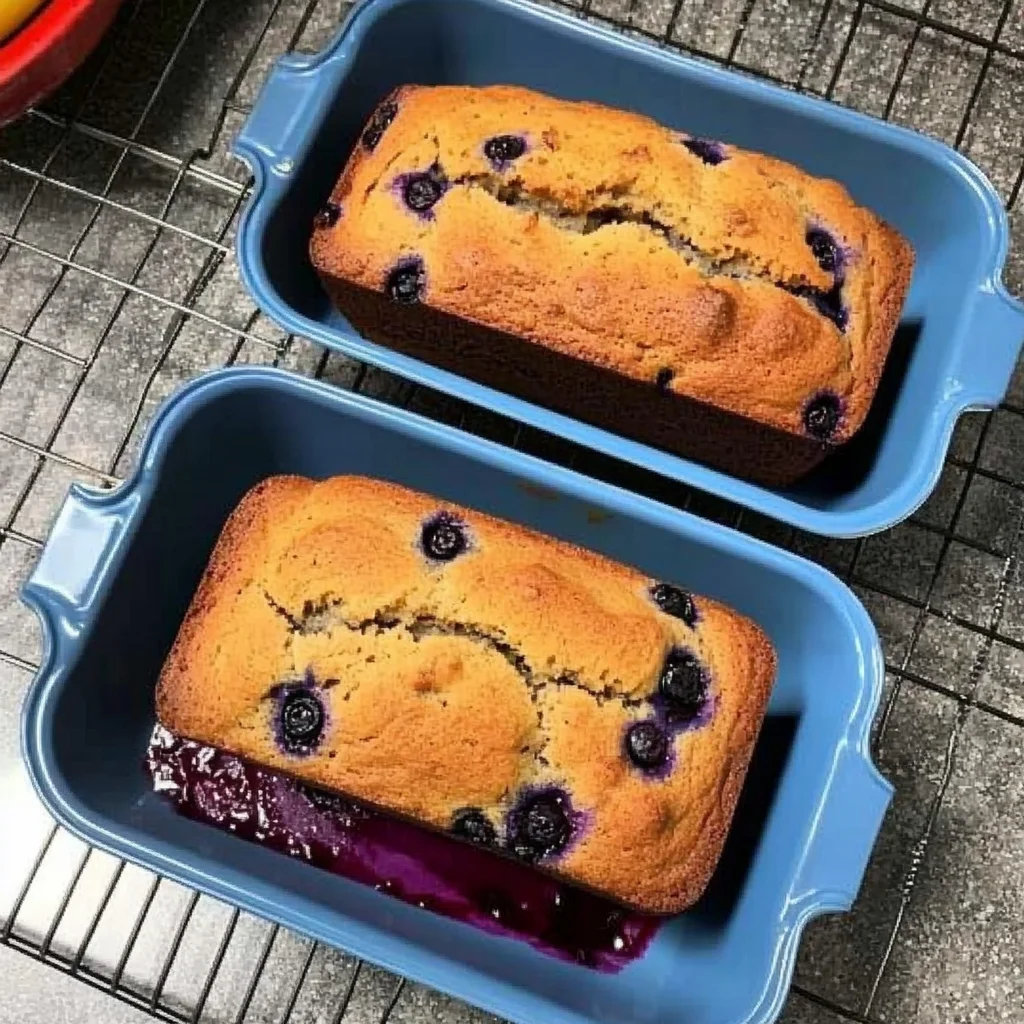 banana blueberry bread