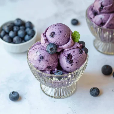 blueberry ice cream