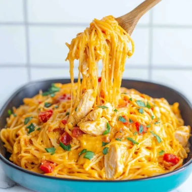 chicken spaghetti recipe with rotel