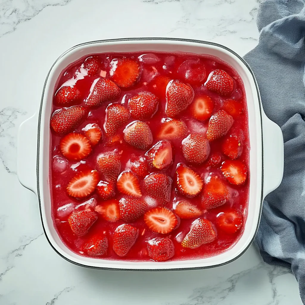 strawberry pretzel jello salad
