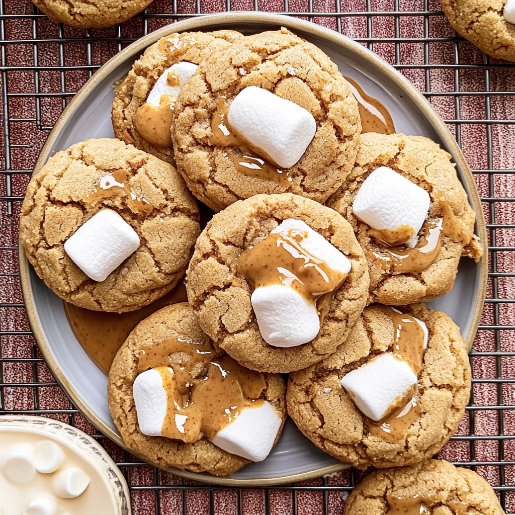 Gluten-Free Peanut Butter Marshmallow Cookies