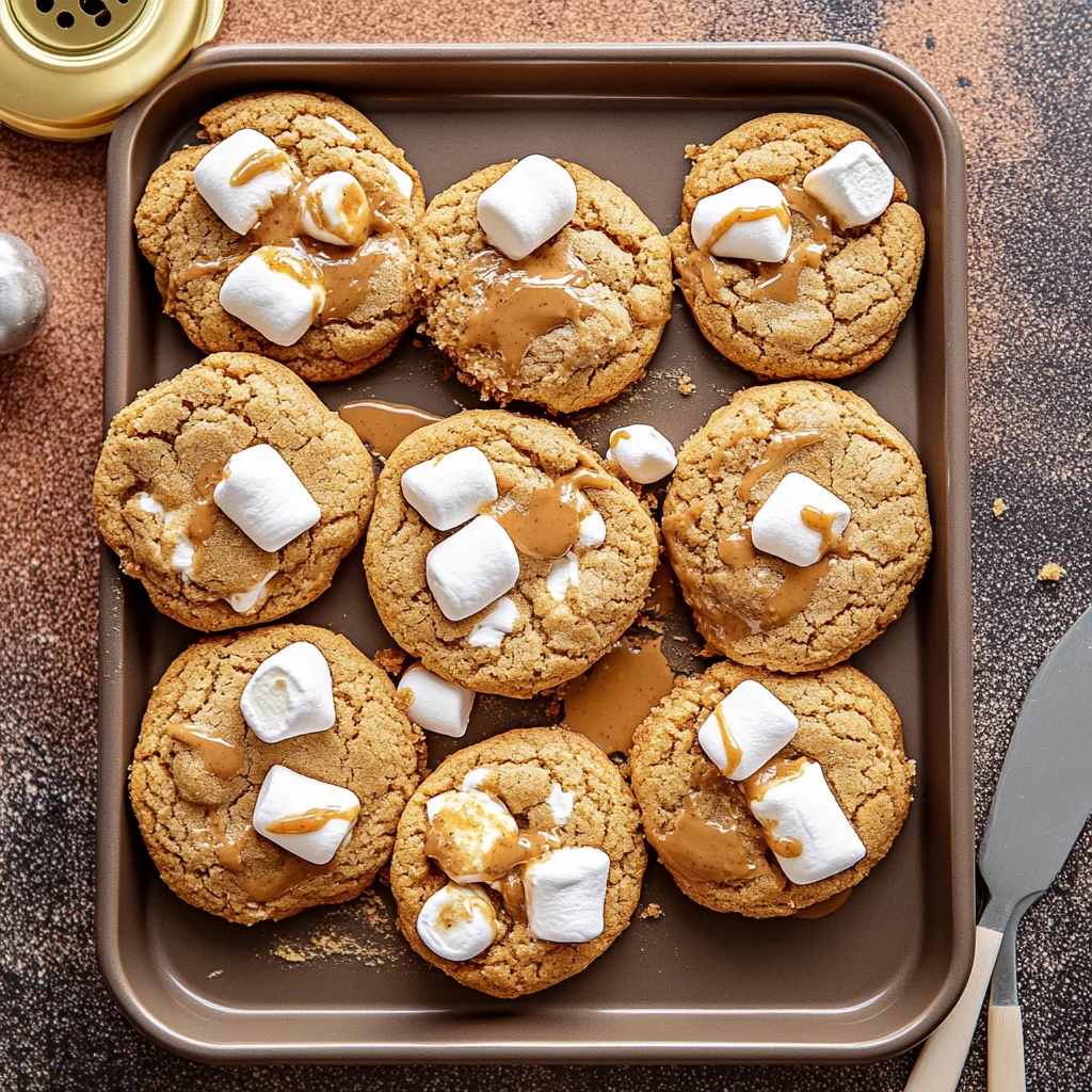 Gluten-Free Peanut Butter Marshmallow Cookies