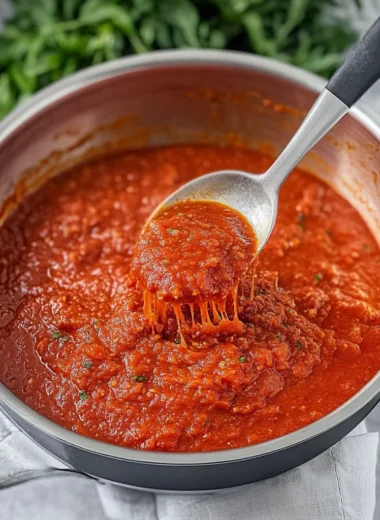 Homemade Spaghetti Sauce