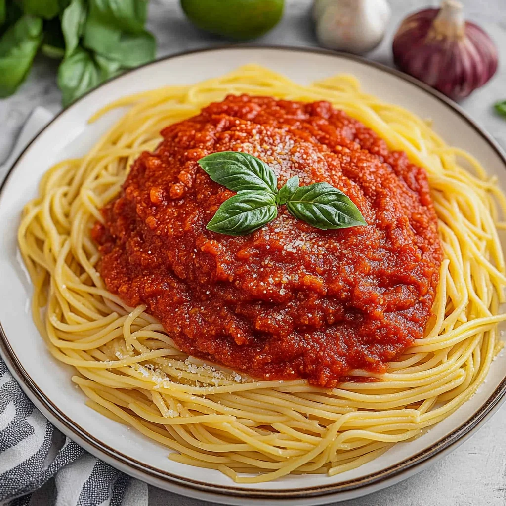 Homemade Spaghetti Sauce