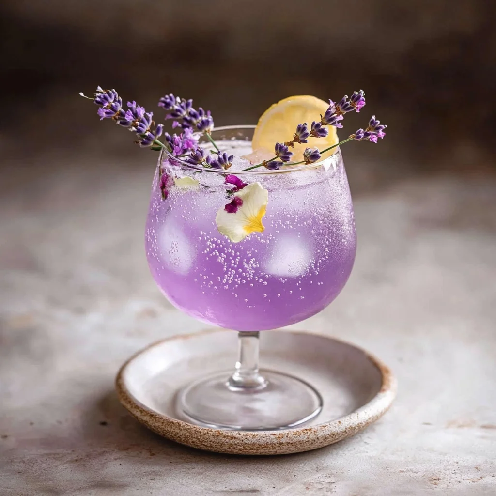 Lavender Rose Moonlight Mocktail