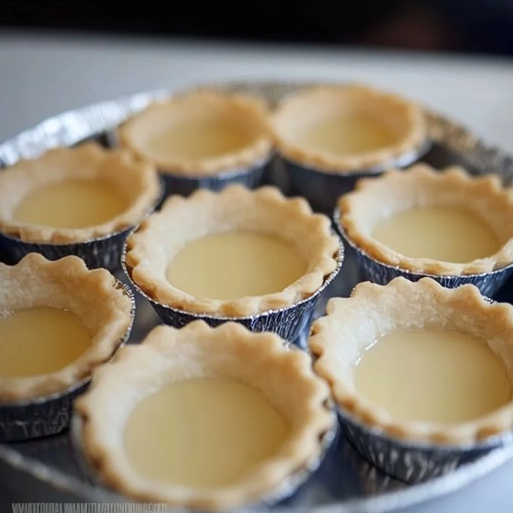 Mini Lemon Tartlets Recipe with Lavender