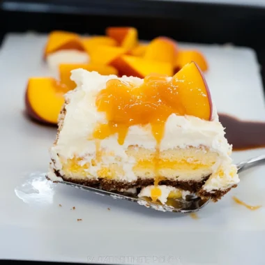 Peach Tiramisu