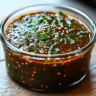 Smoky Red Chimichurri