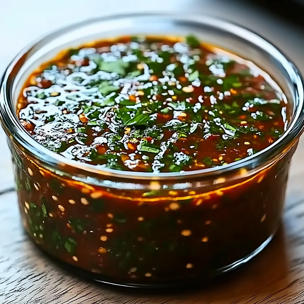 Smoky Red Chimichurri