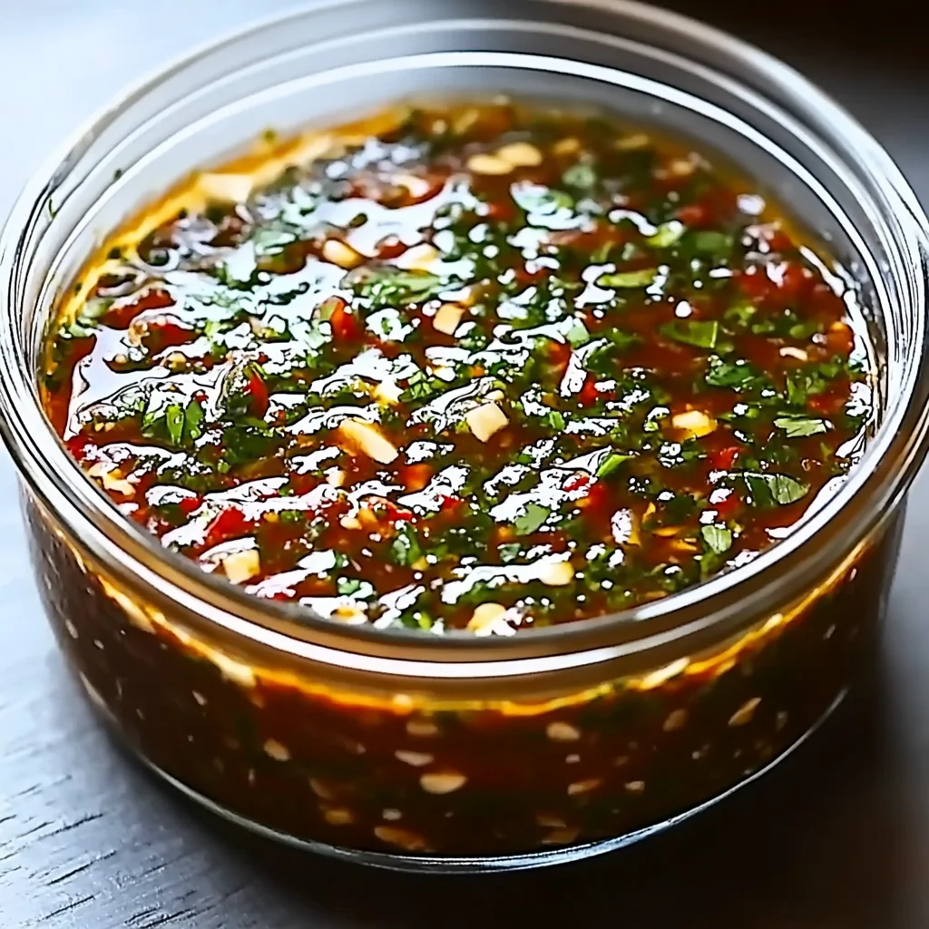 Smoky Red Chimichurri