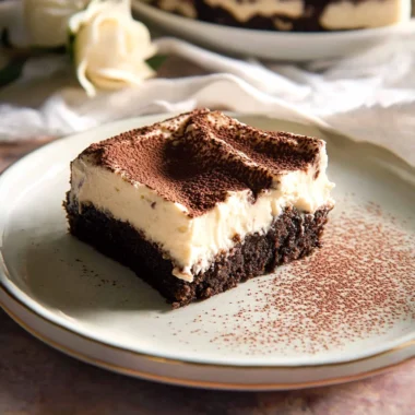 Tiramisu Brownies