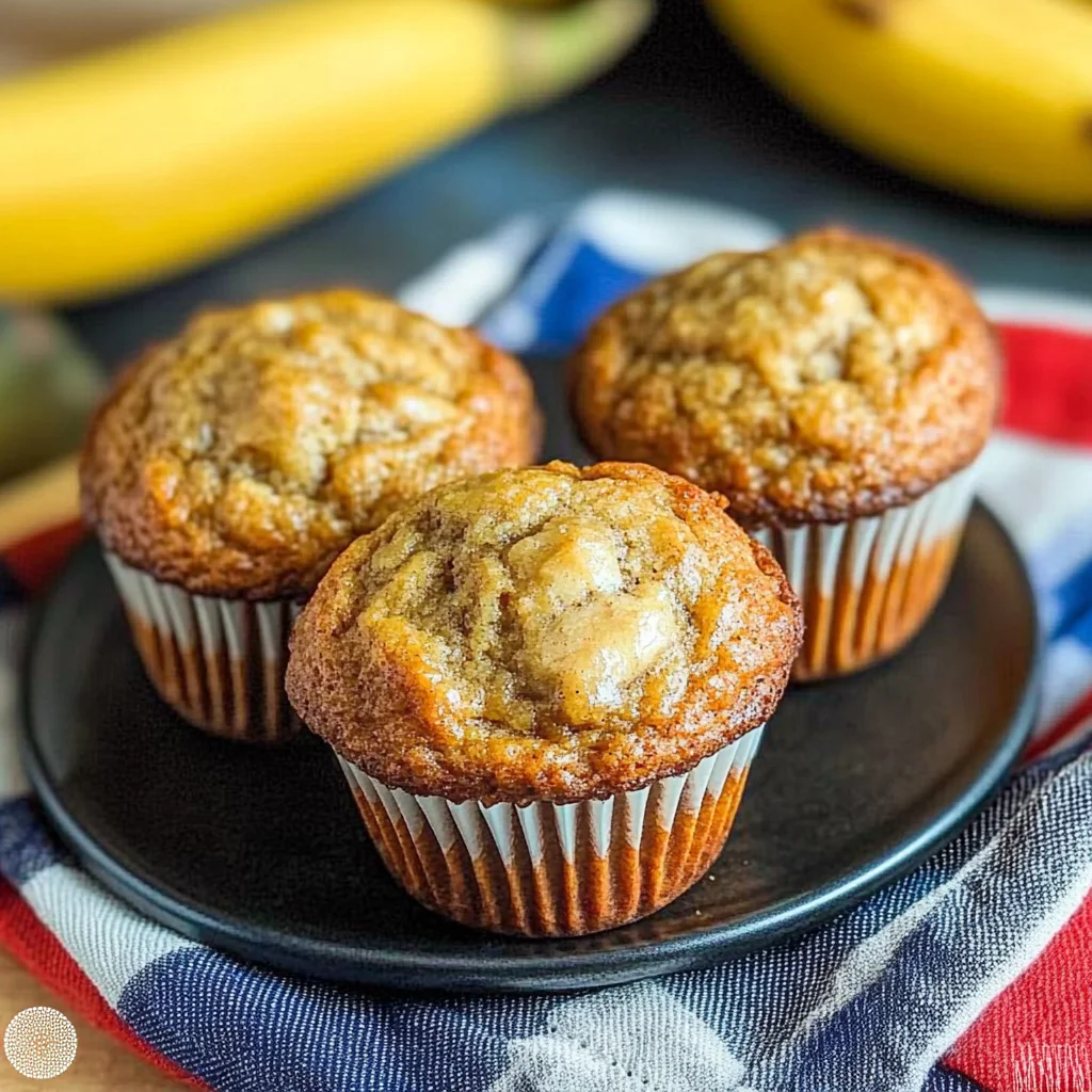 banana bread muffins easy
