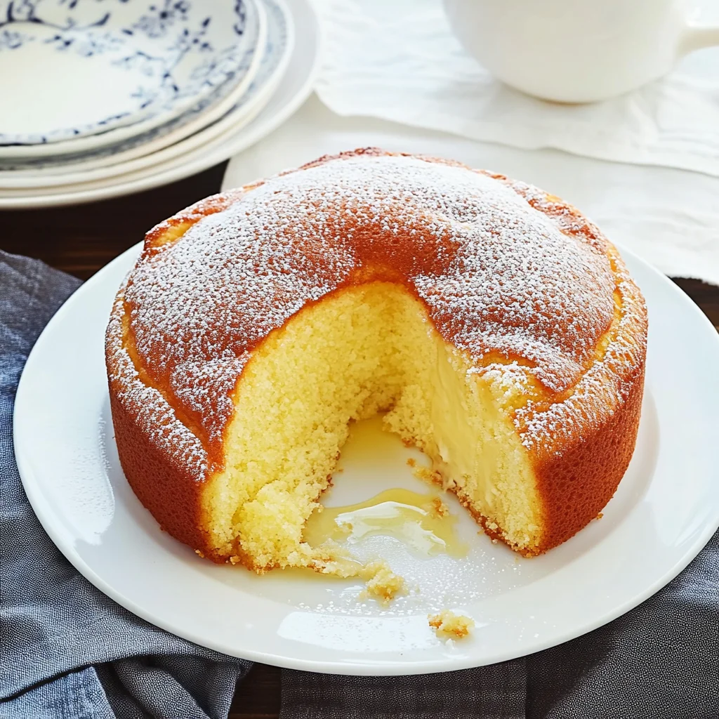 gateau au yaourt moelleux