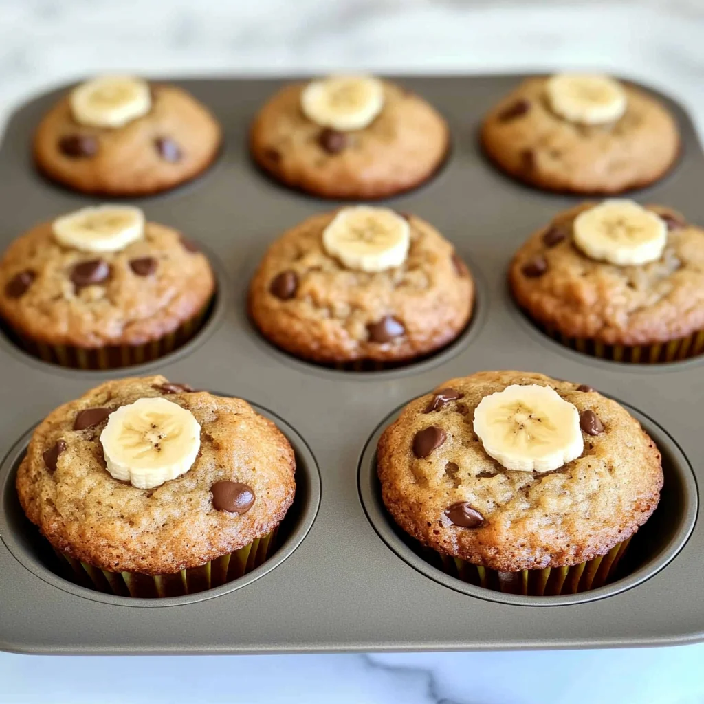 greek yogurt banana muffins