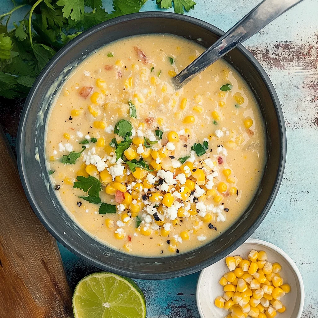 street corn soup