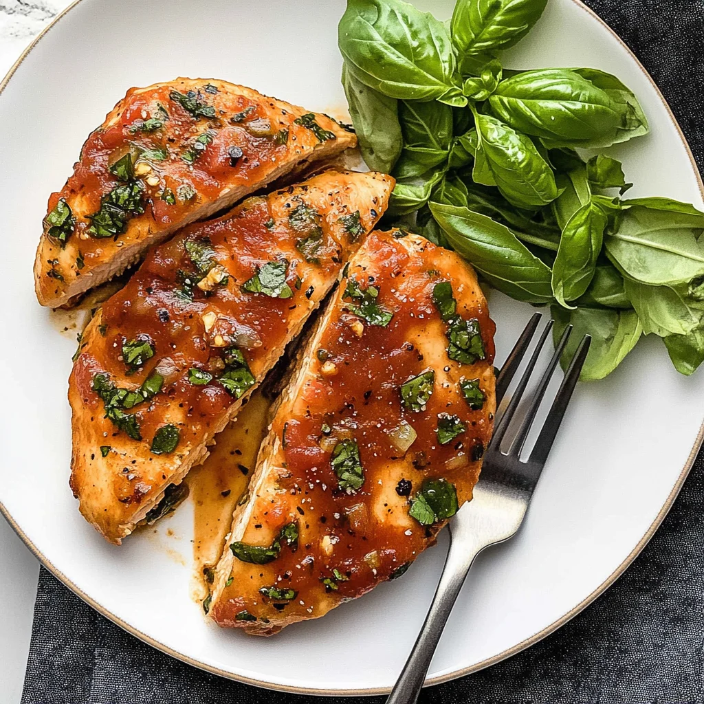 tomato basil chicken
